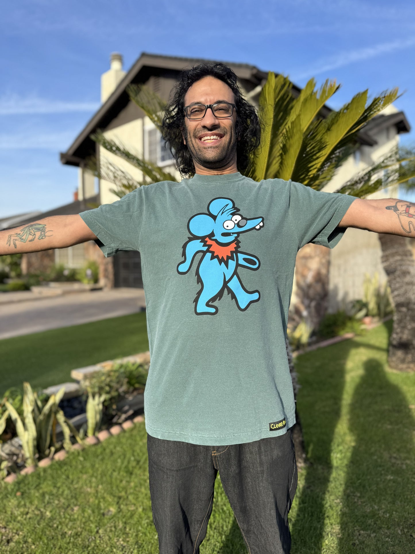 Dancing Itchy Shirt by Clever Rooz