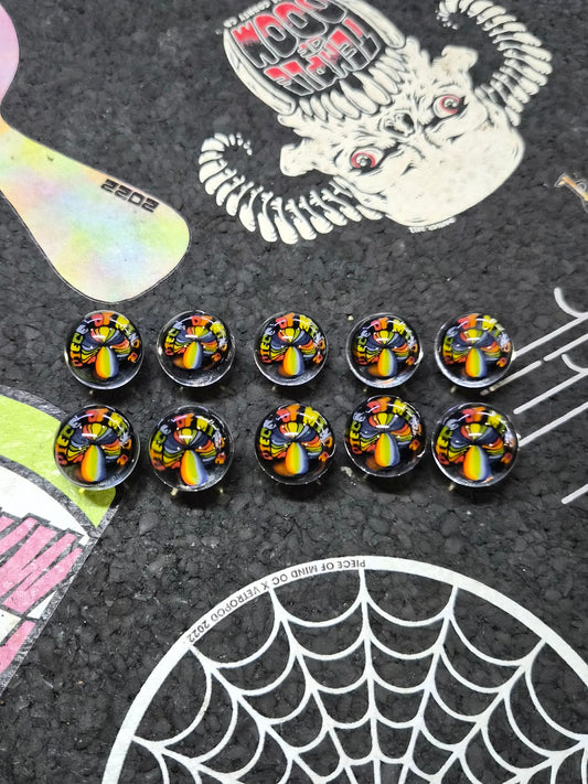 Rainbow Mushroom Marble